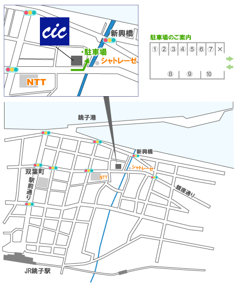 cicまでの案内図